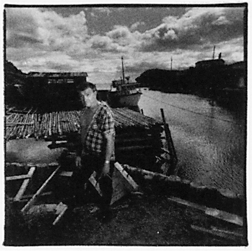 Ron Levine, Sans titre (de la série Maritime Highways), été 1994, épreuve argentique, 27,9 x 35,6 cm. © Ron Levine
