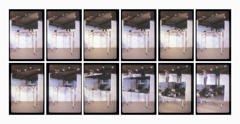 Chutes (Miroir), 2003, impression numérique, 66.5 x 46 x 12 cm. © Gwenaël Bélanger