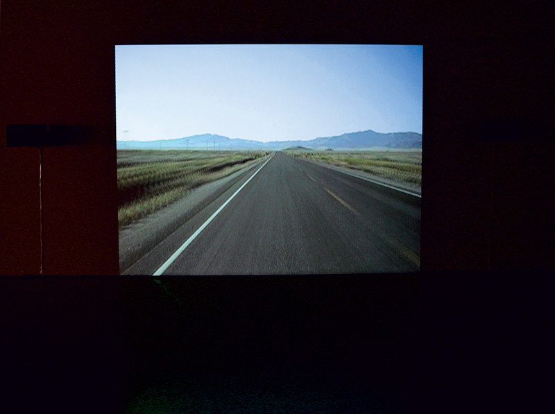Stan Denniston, from as far away as hope, 2003, two stills and installation view from a colour video. © Stan Denniston