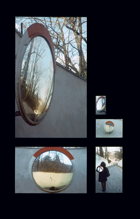 Pierre Granche, Prague, série de 6 photographies couleur, 1997, formats divers, collection : Gisel St-Hilaire, sauf la dernière : Yvette St-Hilaire. © Pierre Granche