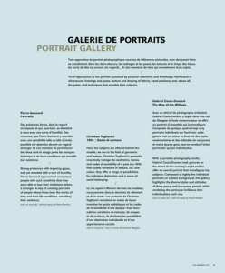 Galerie de portraits