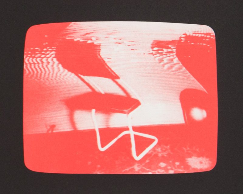 Michael Snow, 1956, A Videoprint (détail / detail), 1974 offset photolithograph on wove paper / photolithographie offset sur papier vélin 56 × 70 cm. Collection of / de Robert Fones