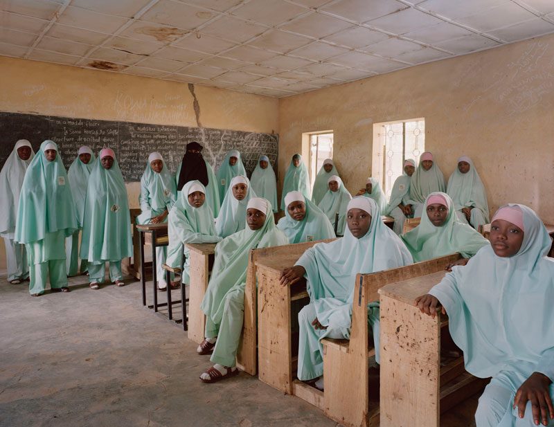Kulliyatu Turasul Islamic Secondary School, Kano, Nigeria. Senior Islamic Secondary Level 2, Social Studies, June 26th, 2009, from the series / de la série The Future Is Ours, Classroom Portraits, 2004–2015
