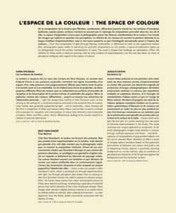 L'espace de la couleur