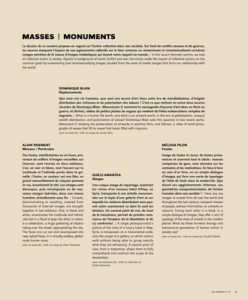 Masses | Monuments
